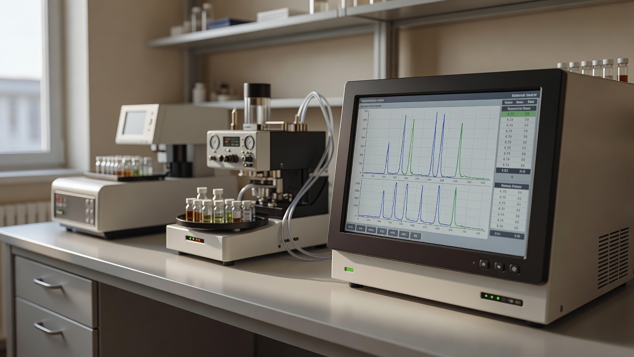 KP HPLC analysis quality control